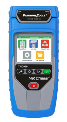 Platinum Tools TNC950AR Net Chaser Ethernet Speed Certifier & Network Tester Kit