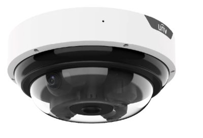 UNIVIEW IPC8645EA-ADZKM-I1: 4x 5MP LightHunter Multi-Sensor Varifocal Dome Camera