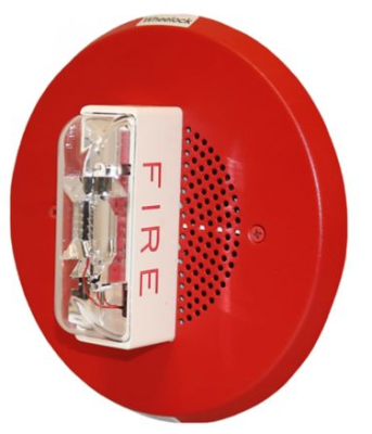 WHE-CH9024MCCFR CHIME STR,RND,CEIL,STD INT,RED