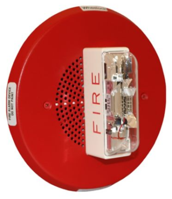 WHE-CH9024MCCFR CHIME STR,RND,CEIL,STD INT,RED