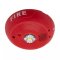 System Sensor PC2RLED L-Series 2-Wire Ceiling Mount Horn Strobe with LED, Red