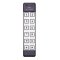 KE-265-26TI Keyless Entry Access Control, Thinline 2x6, Black Illuminated Overlay