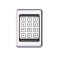 KE-265-34S Keyless Entry Access Control, 12 Pad 3x4, Stainless Steel Bezel