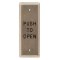 25/3-DP Camden All-Active Narrow Switch, 'Push to Open', Black Graphics, DPDT Switch Instead of S...