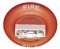 E6024MCCHFR ROUND, FLUSH, 115/177 CD, RED